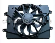 Вентилятор радиатора охлаждения Chery Tiggo 2, T15-1308010BA Лицензия